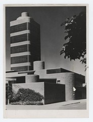 Frank Lloyd Wright Office Building Johnson Wax Architectural Design Photograph Print