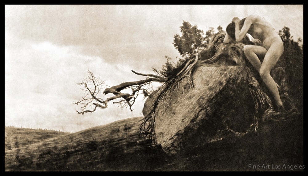 Anne Brigman photo, “Finis” 1910