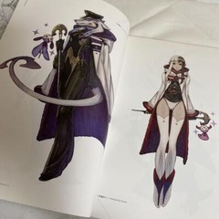Terra Battle Art Works Book illustration Kimihiko Fujisaka Used