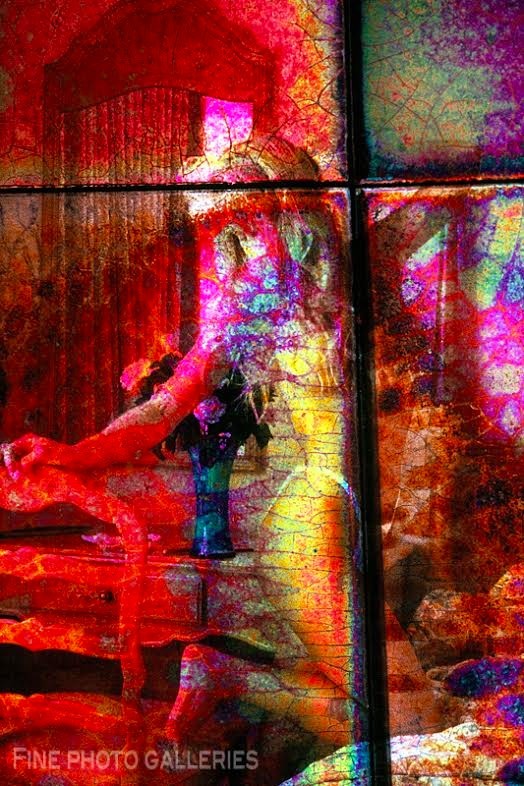 1991 Original Signed SURREAL FEMALE NUDE Big 13×19 Photograph Art ~ KELLY WRIGHT