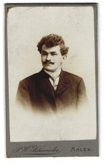 Photograph P. W. Schneider, Aalen, Bahnhofstr. 37, elegantly dressed mens with