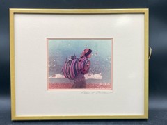 Peter H Shueben Signed Native American Photograph, Framed