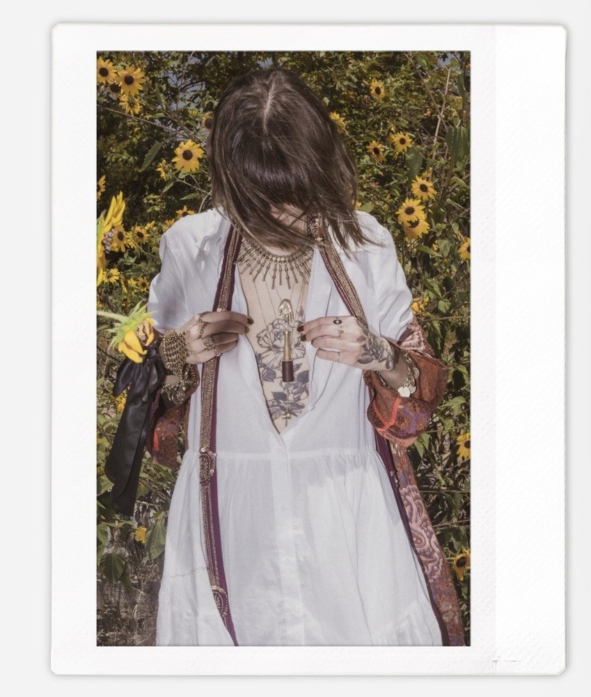 Art model Sawyer Instax Wide Instant Film Print