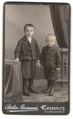 Photography studio Germania, Chemnitz, Zwickauerstr. 2, Portrait of Two Cute