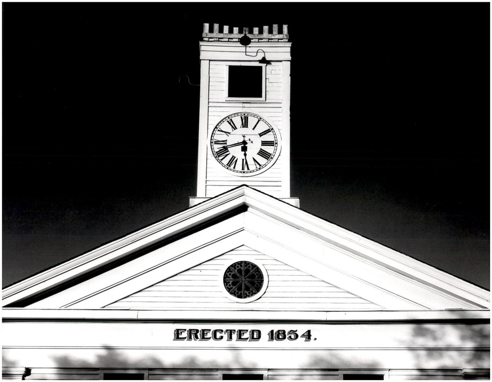 1933 1990s Ansel Adams Mariposa California Courthouse Large Art Photo