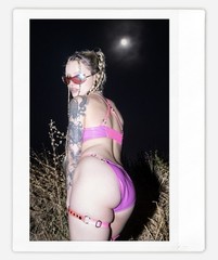Art model Bradley Instax Wide Instant Film Print