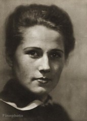 1947 Original Josef Sudek Female Beauty Portrait Fashion Vintage Photo Gravure