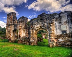 16X20 PHOTO, OF DE LA IGLESIA DE CANDELARIAIN ANTIGUA GUATEMALA, Guatemalan