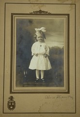 Antique 1910 Photo Alice Stransky Elite Studio Owatonna MN Toddler Girl J-5