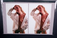 Boris Starosta 3D Stereoview – Betty 6412 – nude model signed 2005