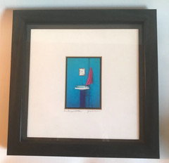 JIM NILSEN PHOTOGRAPHY ~ ART PRINT ~ SIGNED ~ TITLED ~ MATTED & FRAMED ~ 9″ x 9″