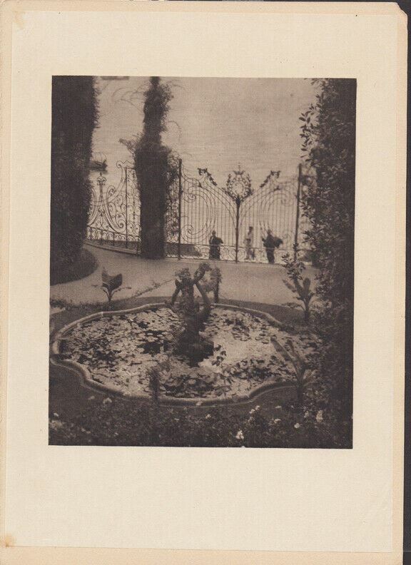 Original 1913 KARL STRUSS ” THE OUTLOOK” CAMERA WORK Photogravure Nude