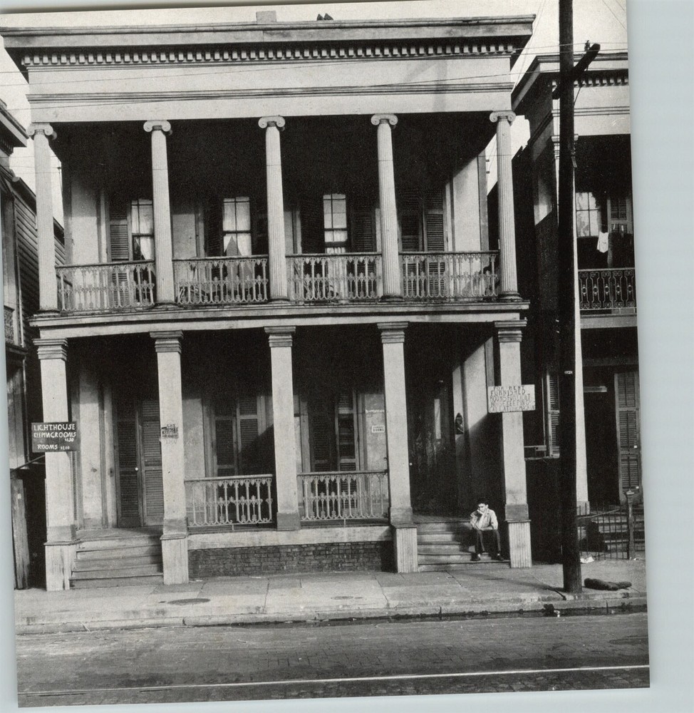 1938 Walker Evans Americana New Orleans Boarding House Original Photo Gravure