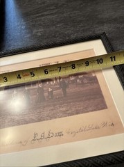Vintage Farm Portrait Surreal Strange Bizarre BW Photograph Crystal Lake, WI #K