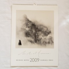 Michael Kenna Calendar Photography 2009 Nazraeli Press Cover SIGNED 17¾” X 13½”
