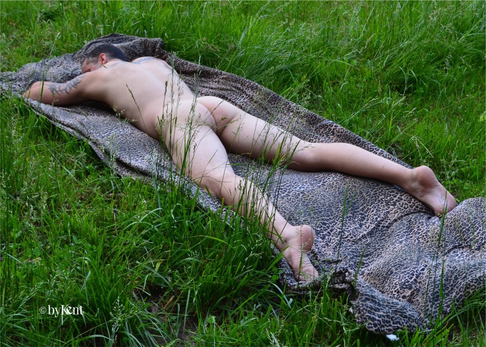 Nude male art model photographs, two 5×7″ prints