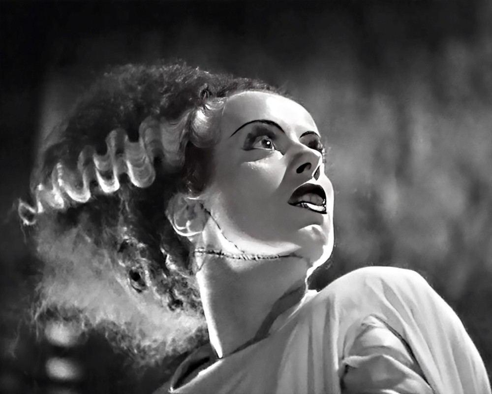 BRIDE OF FRANKENSTEIN Celebrity Actress Horror Art Photo Movie Scene Print #1