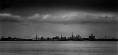 Detroit Skyline from River Rouge, MI – 1996