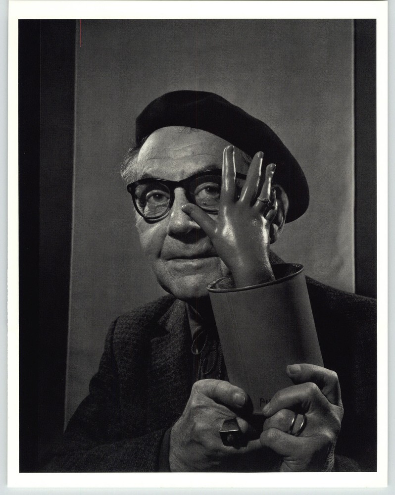 1983 Yousuf Karsh ORIGINAL Man Ray Painter Portrait Art Photograph Photo 16″ 20″