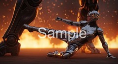 Premium 15 Pieces Digital Art Collection – Original Cinematic Combat Scenes