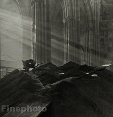 1924/78 JOSEF SUDEK Czech Photo Gravure Saint Vitus Cathedral Religion Spiritual