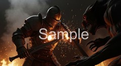 Premium 15 Pieces Digital Art Collection – Original Cinematic Combat Scenes