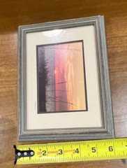 Vtg Barry Gamow Beach Photographs 4 Matted Framed 8” X 6” c1960s – 1980s Signed