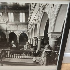 Zion Ozeri Signed ‘Waiting for Seven Jews’ Tunisia Photograph Framed 17×21″