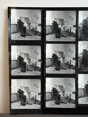 NEWLY FOUND Hendrickson PHOTO Contact Sheet Proof Negatives HOUSE DOCTOR & CHILD