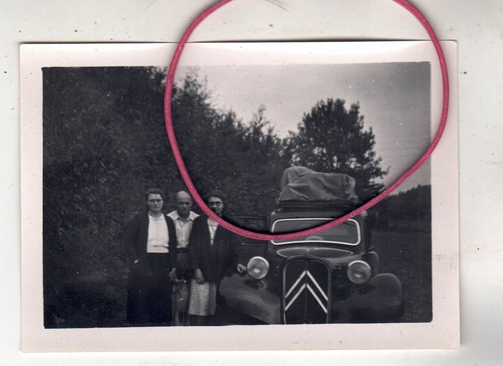 PHOTO PHOTO CAR AUTOMOBILES CITROEN 11 TRACTION