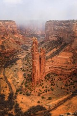 Western Landscape Photography Print – Spider Rock in Canyon de Chelly Arizona