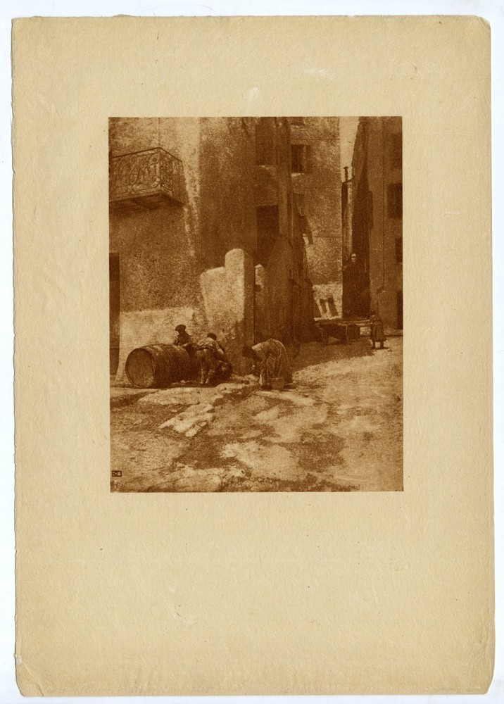 Robert Demachy, “Street in Mentone” January 1904, Camera Work V Photogravure