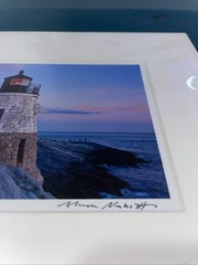 Alexander Nesbitt Photography Print Light House 4 1/2 X6 Newport RI