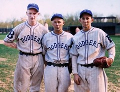 Johhny Mccarthy-berres-herring-1934-dodgers-8×10 Colorized Print-FREE SHIPPING