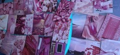 Color Themed Photography Art Decor Prints BUNDLE Bulk Pink Blue Beach Glam Girl