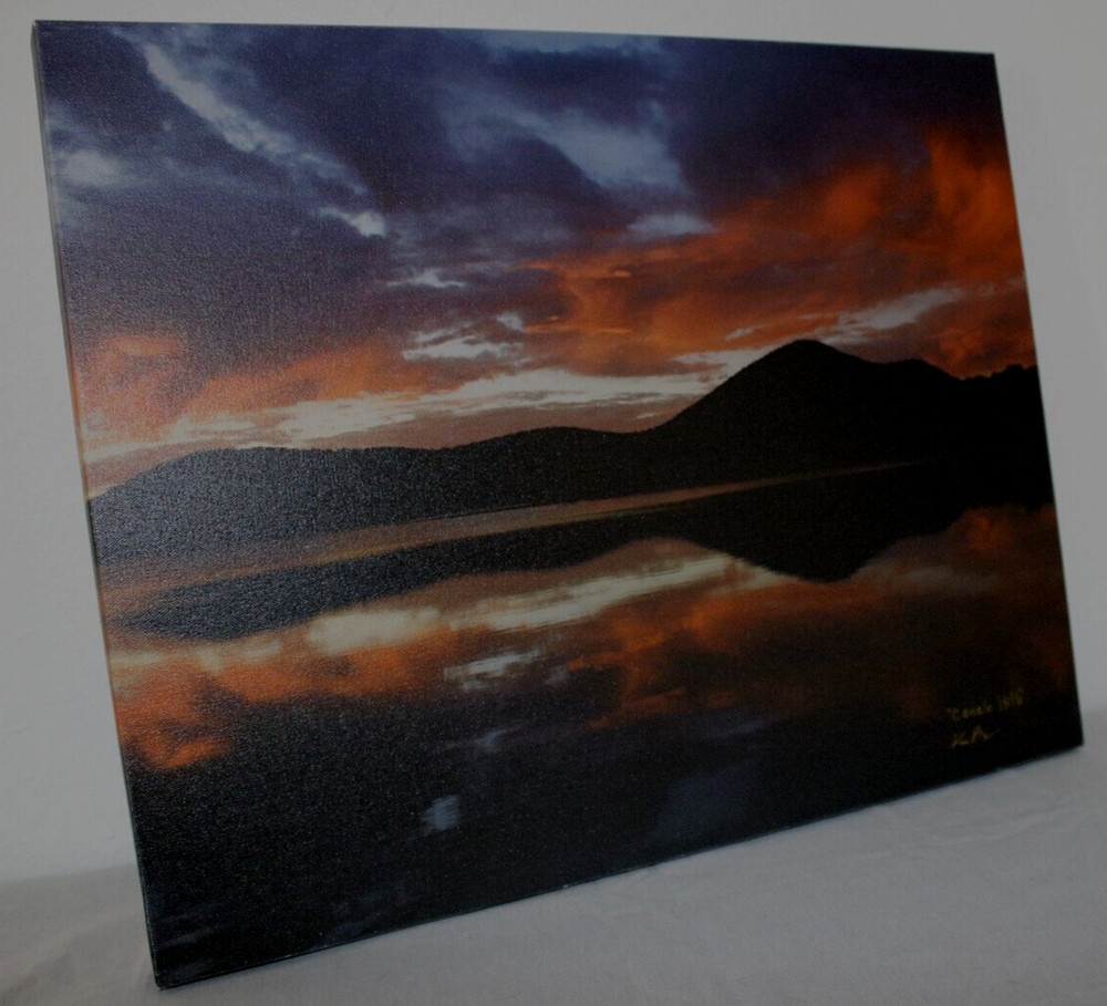 “Canelo Hills” 16″ x 20″ Sunset Landscape Photo Canvas Print by Kim Barry