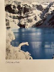 VTG CRATER LAKE LODGE National Park Oregon Photo Print Lou Hallock Oregon