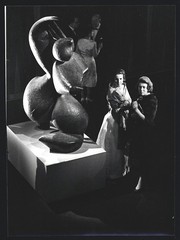 Photography Berlin, Deutsche Oper, sculpture in the foyer for the opening 1961