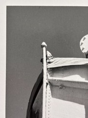 WALKER EVANS Lifeboat (1958) Original Silver Gelatin Estate Stamped Ed of 75