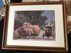 Bill Coleman Amish Children “Wide Load” 4/350 Numbered Framed Photograph