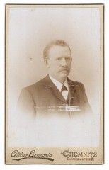 Photography studio Germania, Chemnitz, Zwickauerstrasse 2, portrait bourgeois