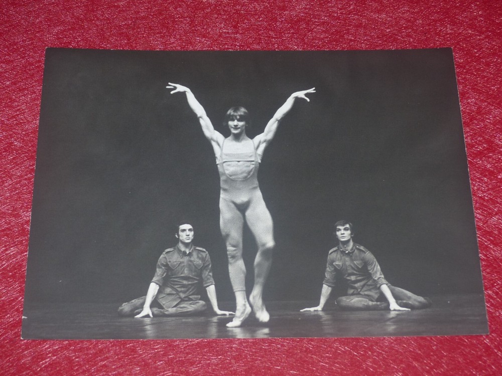 [DANCE] ARGENTIQUE PHOTO C. MASSON / MICHAEL DENARD BEJART OISEAU DE FEU CA 1973