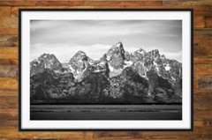 Grand Teton National Park, Black and White Landscape Photography Fine Art Prints