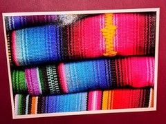 MEXICAN TEXTILE SERPA PHOTOGRAPHY PRINT WALL DECOR BOHEMIAN