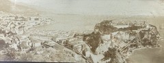 Jean GILETTA (1856-1933) Photograph Panorama Of Monaco General View 23 X 58 Cm