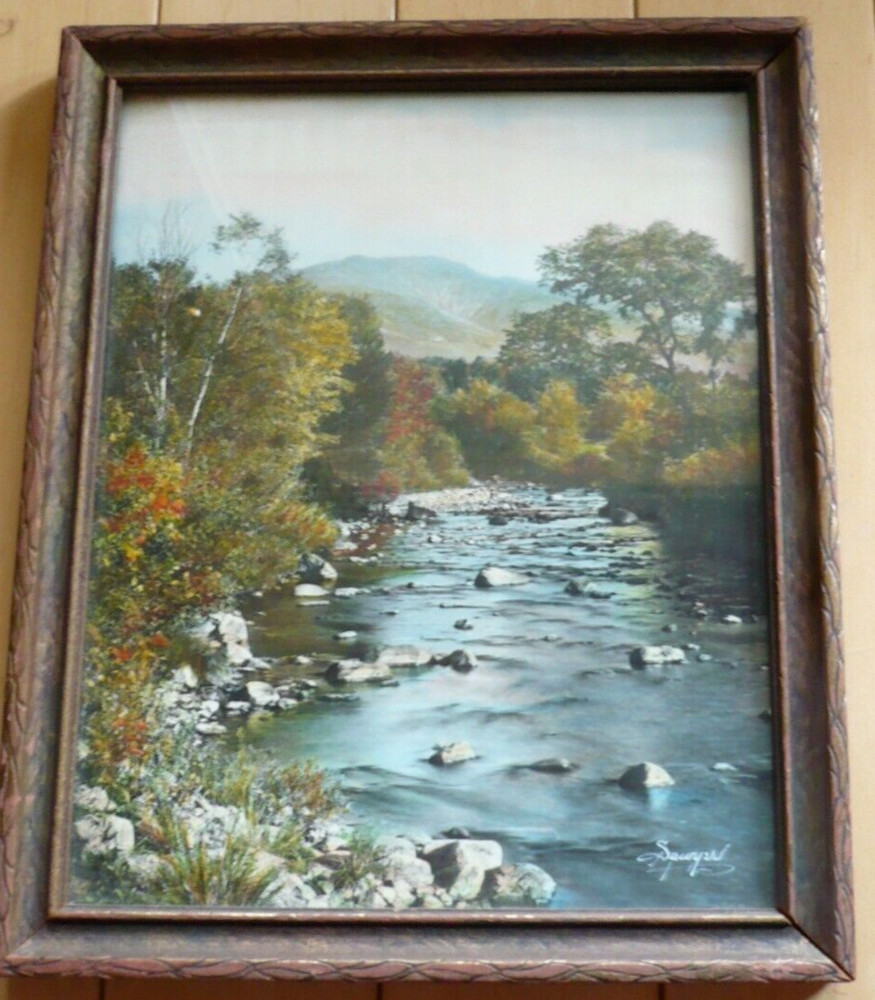 CHARLES SAWYER, LISTED CONCORD NEW HAMPSHIRE OLD ANTIQUE HAND TINTED PHOTOGRAPH