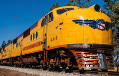 Photo Art Print of The Union Pacific’s City of Los Angeles LA-1 Streamliner 1944