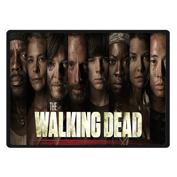 great the walking dead Soft Warm Single-Side Printing Fleece Blanket