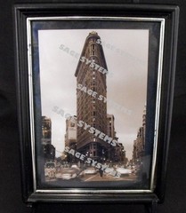 Antique Photo of New York’s Iconic Landmark Flat Iron Building