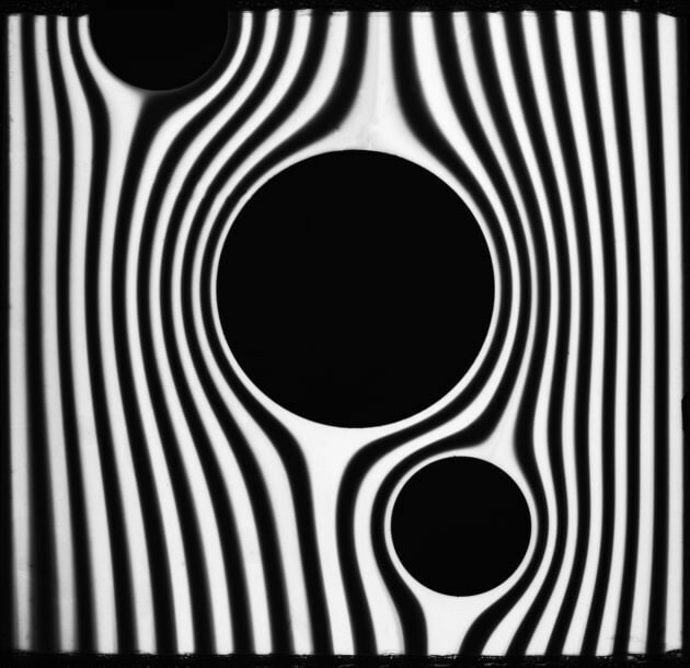 ICONIC Streams 1941-Werner Bischof Abstract op art photograph 6×6 MAGNUM PRINT